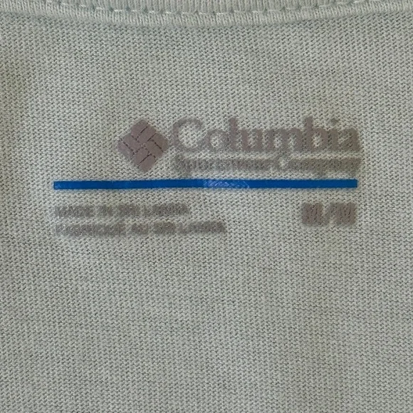 Columbia Sportswear Graphic Logo Tee Floral Print — Women’s Size Medium - Picture 7 of 7